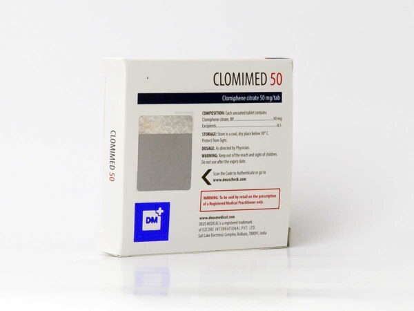 Clomimed 50mg – Clomiphene Citrate – Deus Medical - Image 3
