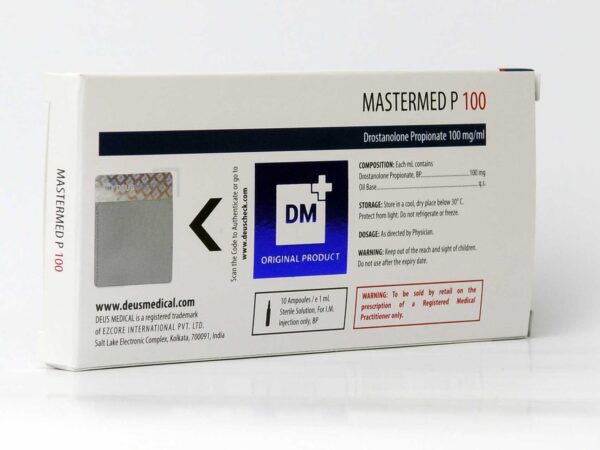 Mastermed P 100mg – Drostanolone Propionate – Deus Medical - Image 2