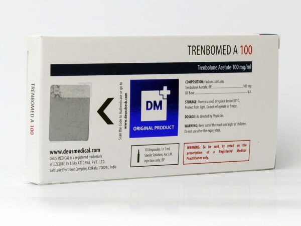 Trenbomed A 100mg – Trenbolone Acetate – Deus Medical - Image 2